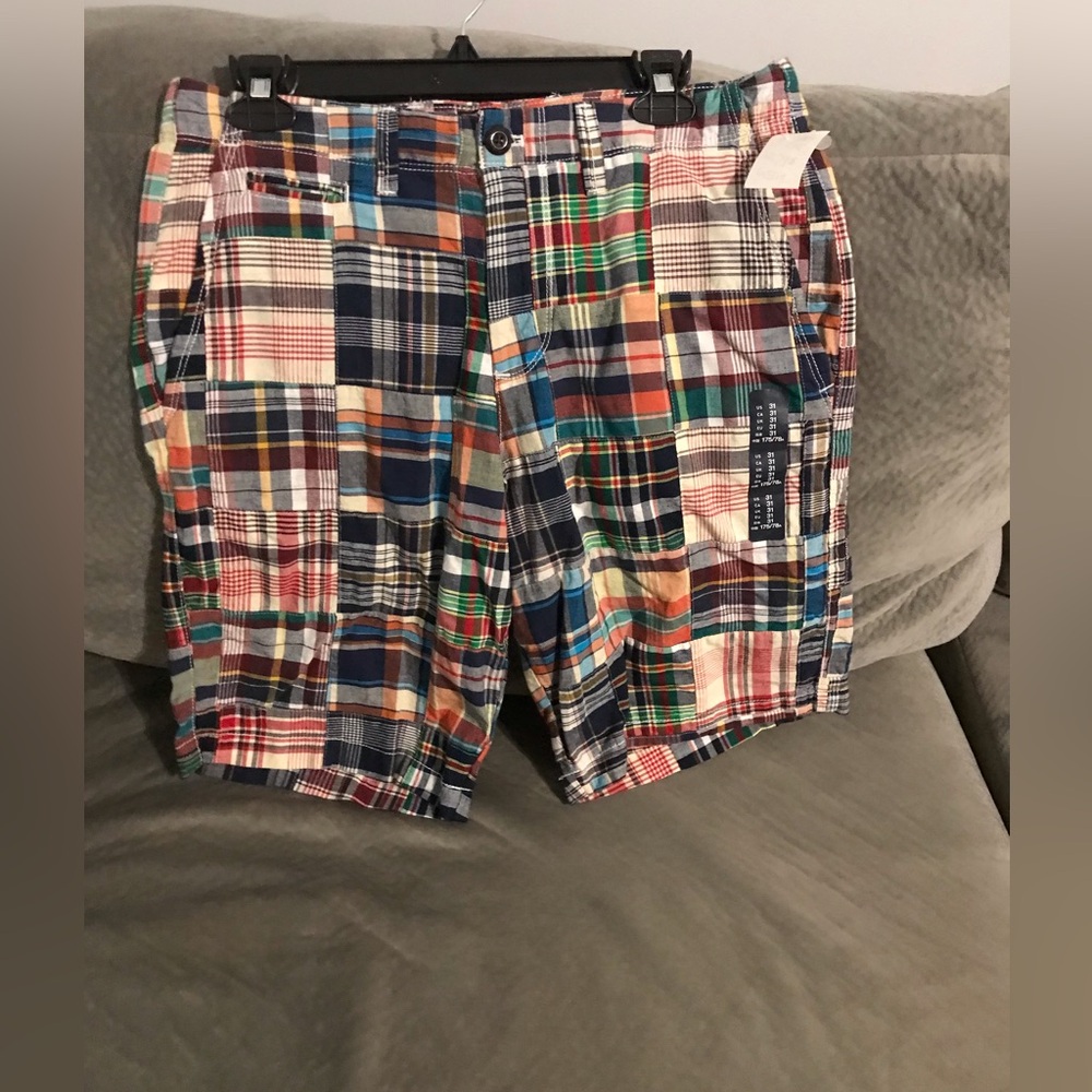 Y2K GAP Men’s Boys Shorts New 31 patchwork Medium Vintage